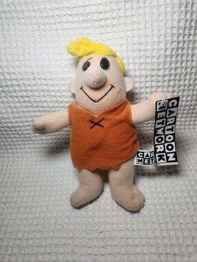 vintage 1993 Cartoon Network Barney Rubble plush NWT 1993 Mattel Flintmoblie